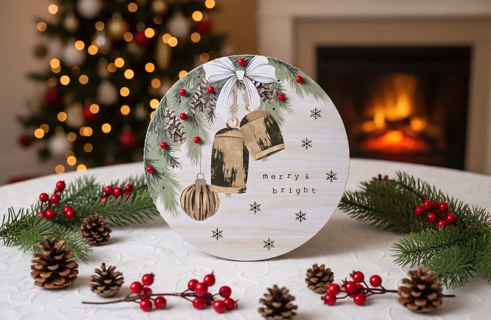 Pre-designed Christmas gift box with premium wrapped pieces