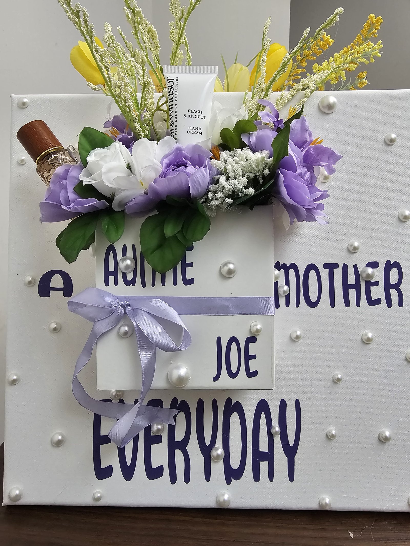 Purple mother everyday message board gift